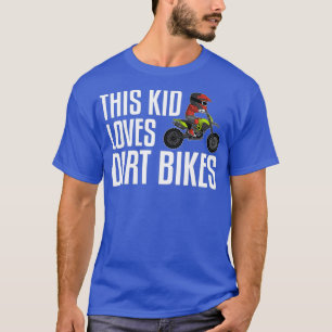 Funny Dirt Bike Gift Kinder Jungen Mädchen Motocro T-Shirt