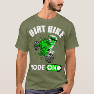 Funny Dirt Bike Mode auf Geschenk für Motocross-Fa T-Shirt