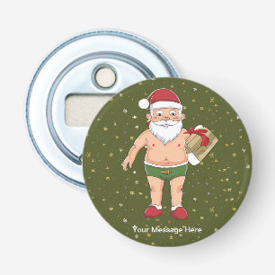 Funny Dirty Weihnachtsauflistungspapier Flaschenöffner