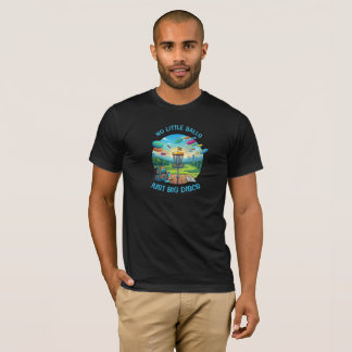 Funny Disc Golf Retro Badge Vintage Illustration T-Shirt
