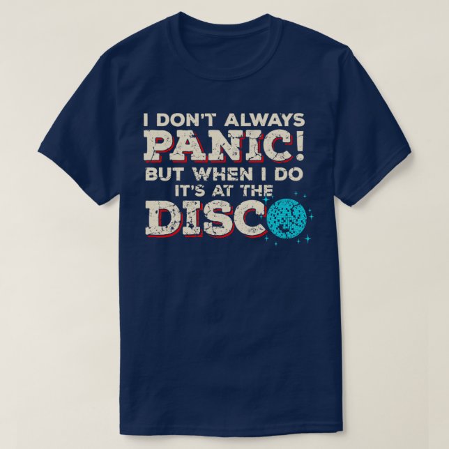 Funny Disco T-Shirt (Design vorne)