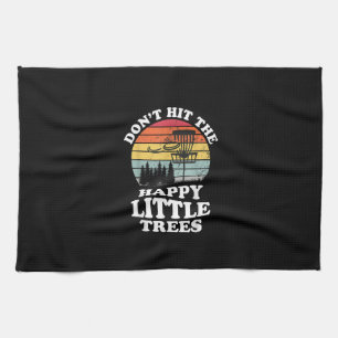 Funny Disk Golf Frisbee Golfing Player Sport Männe Geschirrtuch