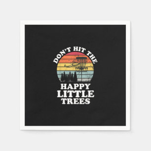 Funny Disk Golf Frisbee Golfing Player Sport Männe Serviette