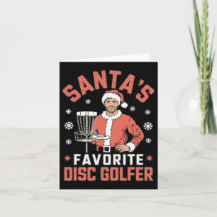 Funny Disk Golf Weihnachten Weihnachten Weihnachte Karte