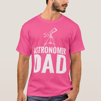 Funny Distressed Retro Vintag Telescope Star Astr T-Shirt