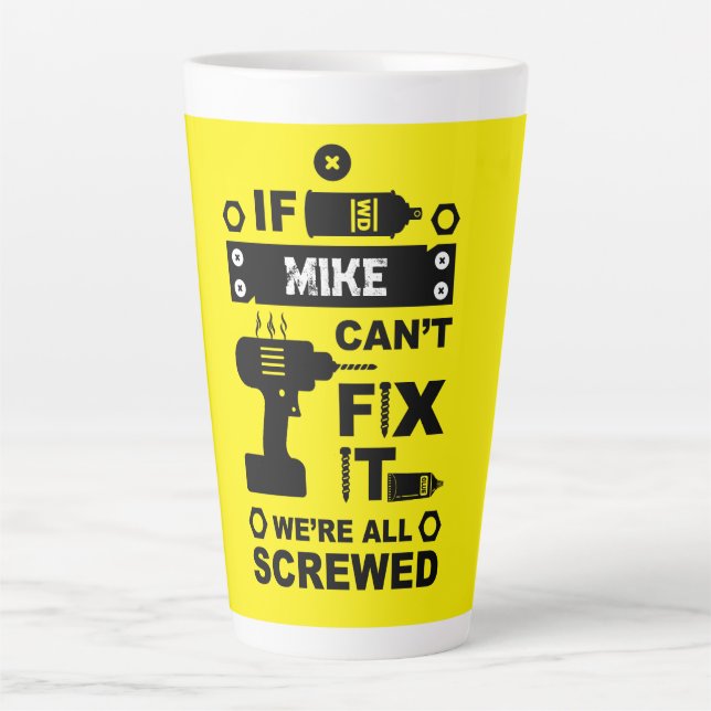 Funny DIY reparieren Milchtasse (Vorderseite)
