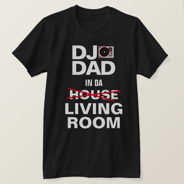 Funny DJ Vater T - Shirt (Design vorne)