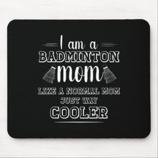 Funny Dminton Mama Shirt Women Dminton Player Mousepad