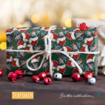Funny Doberman Christmas Pattern Geschenkpapier<br><div class="desc">Das lustige Doberman Weihnachtsmuster weist eine Aquarellfarbe eines Doberman mit einem roten Weihnachtshut und einem roten Weihnachtsschal auf. Funny Design für Hunde Liebhaber!</div>