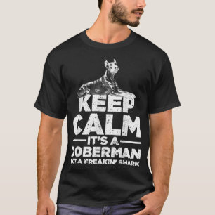 Funny Doberman Kunst für Männer Frauen Kinder Dobe T-Shirt
