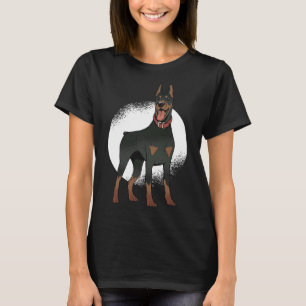 Funny Doberman Pinscher Dog Lover Dobermann Mama V T-Shirt