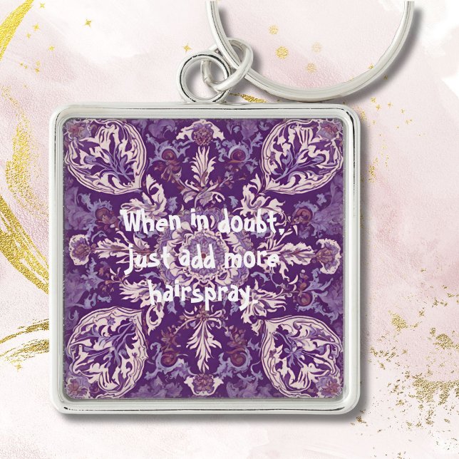 Funny doch Elegante Weihnachtsgeschenke für Friseu Schlüsselanhänger (Funny yet Elegant Christmas Gifts for Hairdressers)