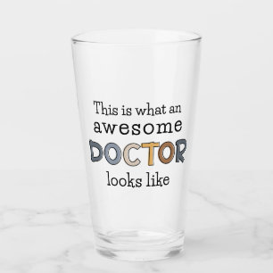 Funny Doctor Gifts Phantastischer Arzt Glas