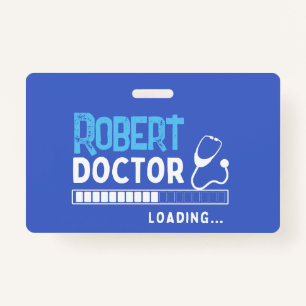 Funny Doctor Loading Bar Medical Future Doctor Ausweis