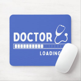Funny Doctor Loading Bar Medical Future Doctor Mousepad