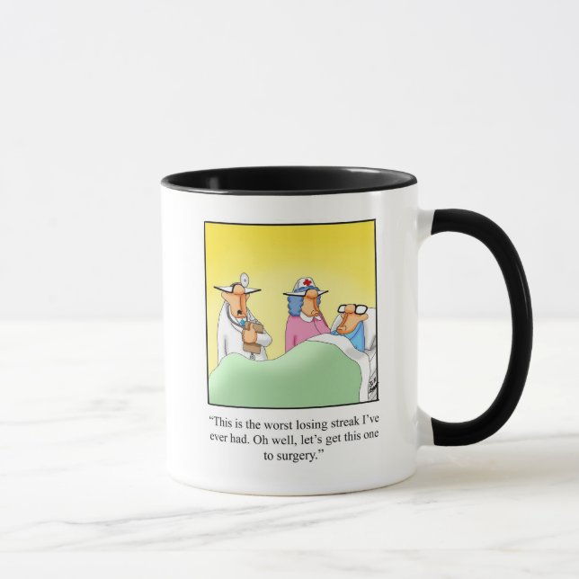 Funny Doctor/Medical Spaß Tasse (Rechts)