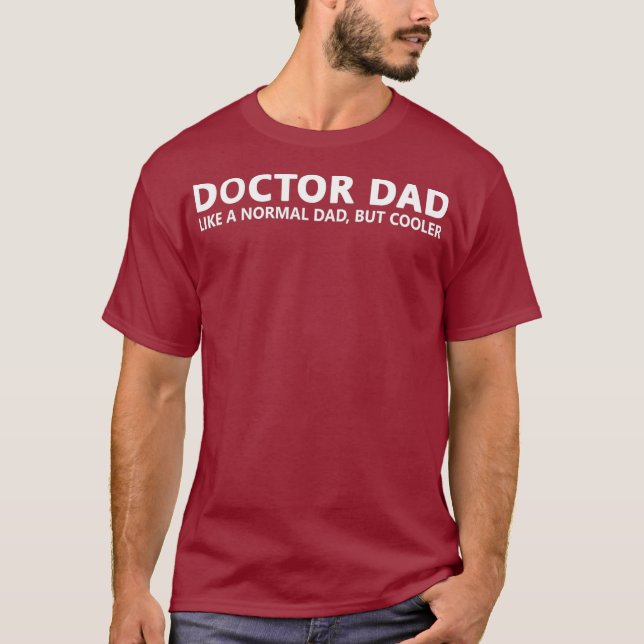 Funny Doctor Pater Doctor Vater T-Shirt (Vorderseite)