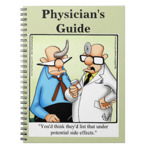 Funny Doctor's Spaß Notebook Notizblock