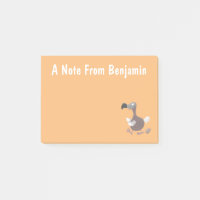 Funny dodo Vogel Cartoon Illustration
