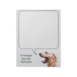 Funny Dog angepasstes Notizblock