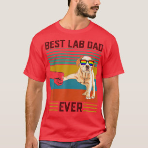 Funny Dog Bester Labrador Vater je Vintager LGBT-S T-Shirt