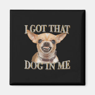 Funny Dog Chihuahua liebt es, dass ich diesen Hund Magnet