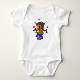 Funny Dog Circus Baby - T - Shirt