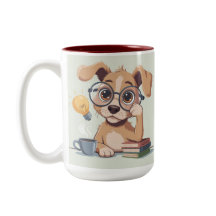 Funny Dog Desk Mug