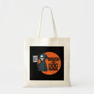 Funny Dog Groomer , Brush Your Hund Grooming Sense Tragetasche