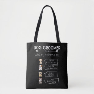 Funny Dog Grooming Humorer Welpe Groomer Spaß Tasche