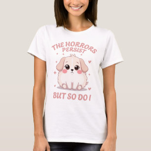 Funny Dog Inspirational Grafik Women T - Shirt -