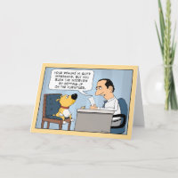 Funny Dog Job Interview Happy Birthday