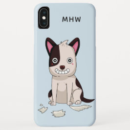 Funny Dog kundenspezifische Monogramm- und Farbtel Case-Mate iPhone Hülle