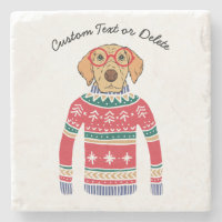 Funny Dog Lover Dog Tragen hässlich Weihnachtssüße