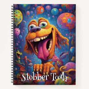 Funny Dog Monster: Slobber Tooth Notizbuch