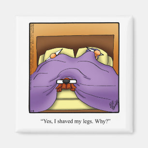 Funny Dog Owner Spaß Magnet