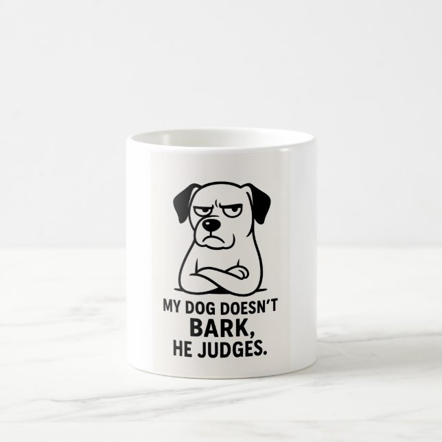 Funny dog Tasse (Mittel)