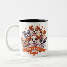 Funny Dog Tasse Wrap Dog Kaffee Liebhaber Geschenk
