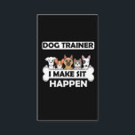 Funny Dog Trainer Spaß Welpe Bildung Visitenkarte<br><div class="desc">Funny Dog Trainer Spaß Welpe Bildung. Witty Hund Training Quote für Heimtiere.</div>