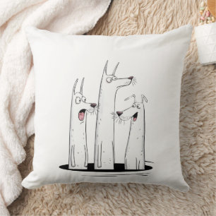 Funny Dog Trio Kissen
