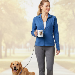 Funny Dog Walking Buddy Sonnenbrille personalisier Kaffeetasse