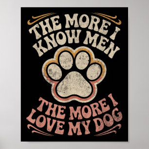 Funny Dog Zitat Poster