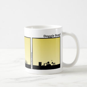 Funny Doggie Bowl Stickman Tasse - 102