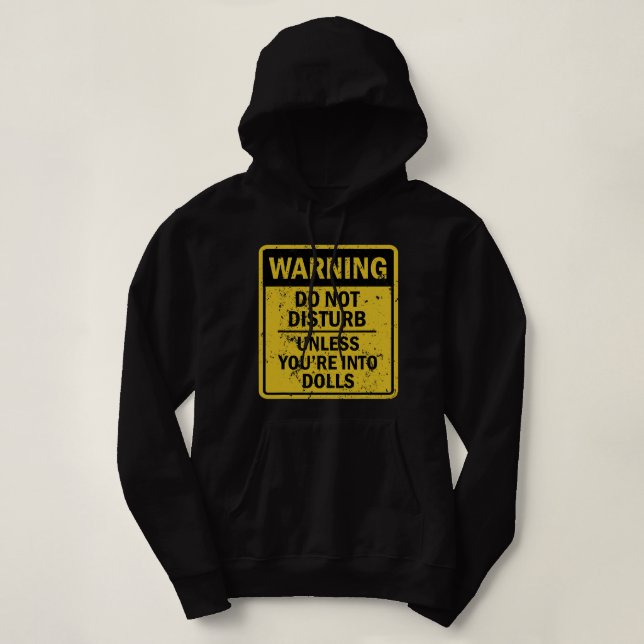 Funny Dolls Joke Meme for Men Women Hoodie (Design vorne)
