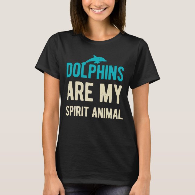 Funny Dolphin T-Shirt (Vorderseite)
