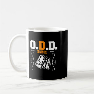 Funny Dominoes Player Shirt Dominoes Game Dominoes Kaffeetasse