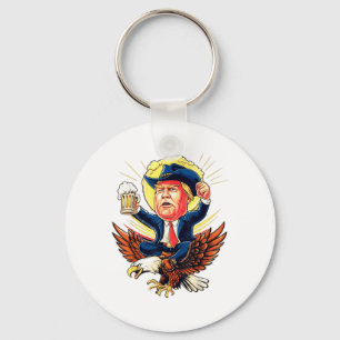 Funny Donald Trump 2024 nimmt die Wahlen in Amerik Schlüsselanhänger