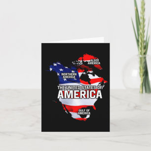 Funny Donald Trump American Flag Kanada Grönland Karte