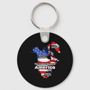 Funny Donald Trump American Flag Kanada Grönland Schlüsselanhänger