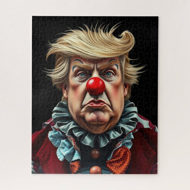 Funny Donald Trump Clown (Vertikal)